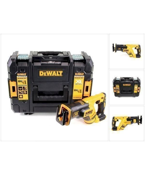 DeWalt DCS 367 NT 18 V Säbelsäge brushless in TSTAK Box Solo - ohne Zubehör, ohne Akku, ohne Ladegerät