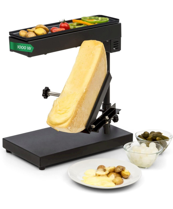 Klarstein Appenzell Peak Raclette avec gril et réglage température 1000W