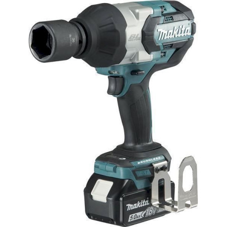 Bou­lon­neuse à chocs Makita 18 Volts Li-Ion 5 Ah 1050 Nm Makita DTW1001RTJ