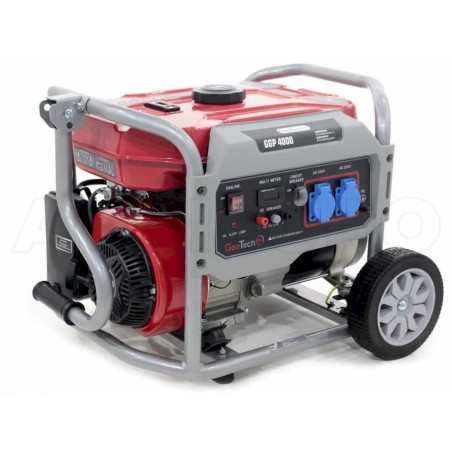 GeoTech Pro GGP 4000 Einphasiger Stromerzeuger mit Benzinmotor 3,2 kW