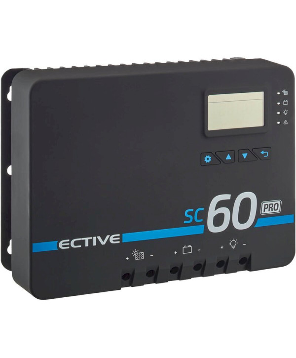 ECTIVE SC 60 Pro MPPT régulateur de charge solaire pour batteries 12V/24V/36V/48V 60A