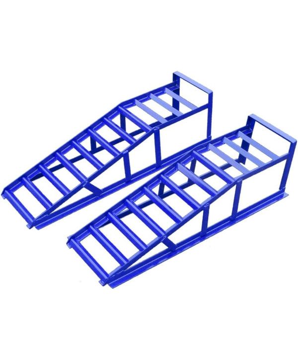 Bituxx 2x Auffahrböcke Auffahrrampe für KFZ Auto Extra Breit 225mm bis 3000kg (Paar)