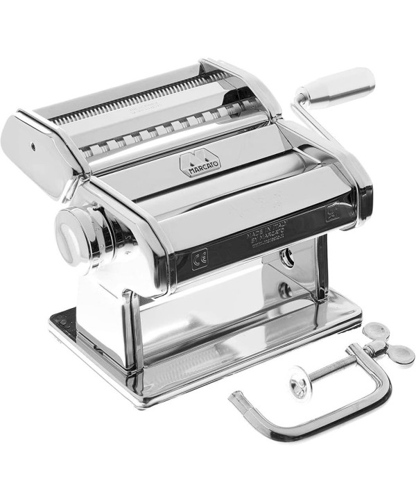 Marcato Atlas 150 machine manuelle pour pâtes artisanales chrome