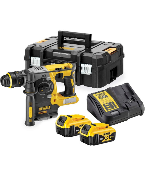 DeWalt DCH273P2T-QW Akku-Kombihammer SDS-plus (2 x 5Ah Akkus + Ladegerät)