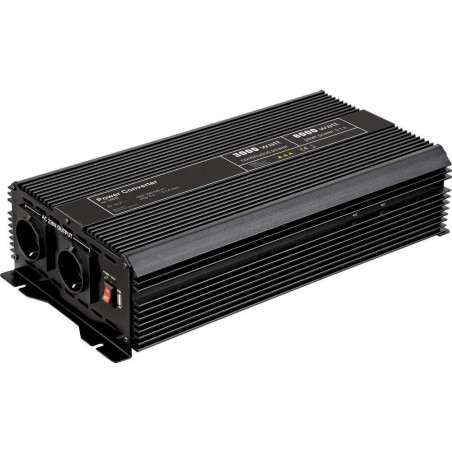 GOOBAY Convertisseur onde sinusoïdale modifiée 3000 W 12 V