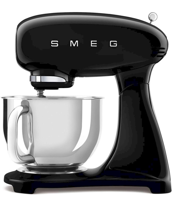 Smeg Küchenmaschine SMF03BLEU 50er Retro Style Patisserie-Set schwarz