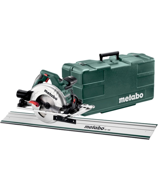 Metabo Set Hand­kreis­sä­ge KS 55 FS + Füh­rungs­schie­ne 1600 mm (691064000)