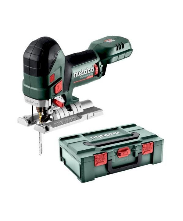 Metabo STA 18 LTX 150 BL Scie sauteuse sans fil + metaBOX sans batterie, ni chargeur