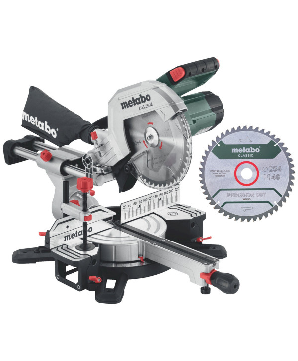 Metabo KGS 254 M Set Kappsäge mit 2 Sägeblatt