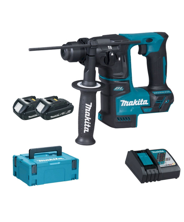 Makita DHR171RAJ SDS-Plus-Ak­ku-Bohr­ham­mer 18V (2x 2Ah Akku + Ladegerät)