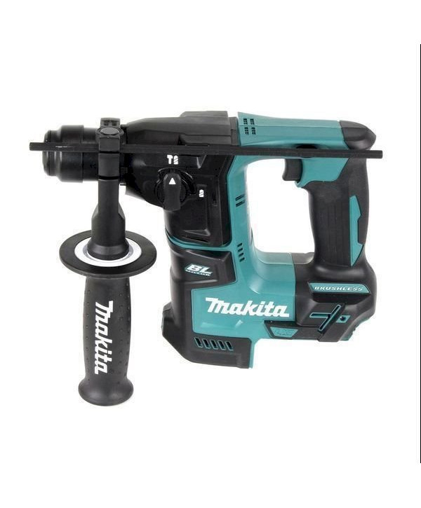 Makita DHR 171 ZJ 18 V 2-stufiger Brushless Akku Bohrhammer Solo mit SDS Plus im Makpac - ohne Zubehör, ohne Akku, ohne