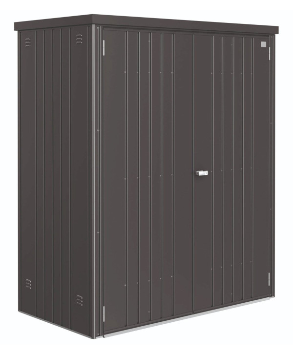 Biohort Metall-Geräteschrank 150 (155x83x182,5cm) dunkelgrau