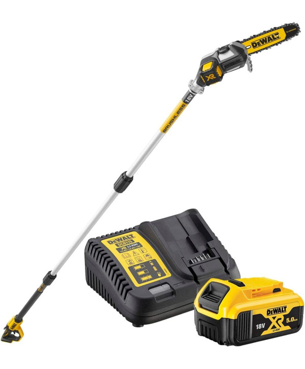 DeWALT DCMPS567P1-QW Akku-Hochentaster (mit 1x 5Ah Akku + Ladegerät)