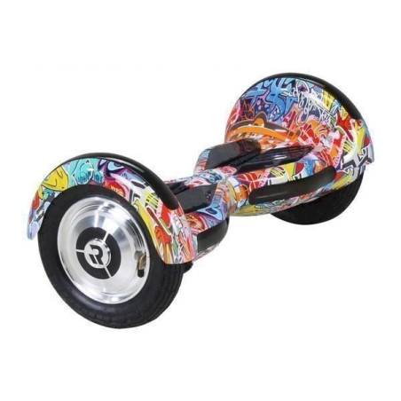 E-Balance Hoverboard ROBWAY W3 10`Reifen gra­fit-Oran­ge mit App-Funk­ti­on