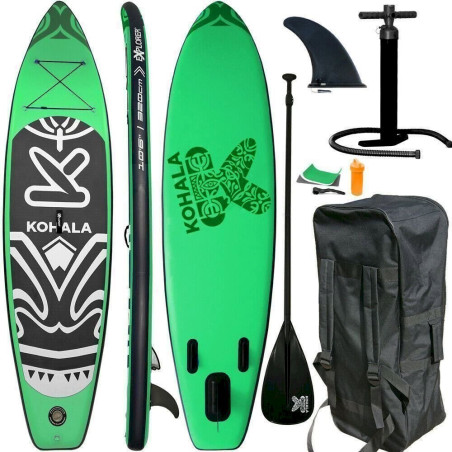 EXPLORER KOHALA 320 SUP Stand Up Paddle Surf Board Paddel ISUP Paddling Aqua- Grün