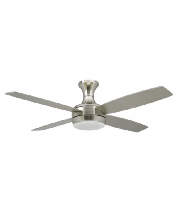 Saturn Nickel ventilateur de plafond Ø132cm avec éclairage et télécommande