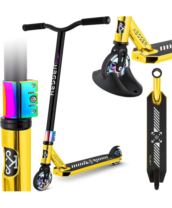 KESSER Trougetinette de Freestyle X-Limit-Pro Chrome / Gold